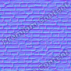 Seamless Textures of Wall Bricks + Normal & Bump Mapping 